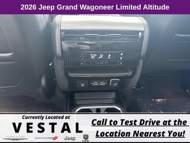 New 2026 Jeep Grand Wagoneer Limited w/ Premium Group II AWD/4WD image 26