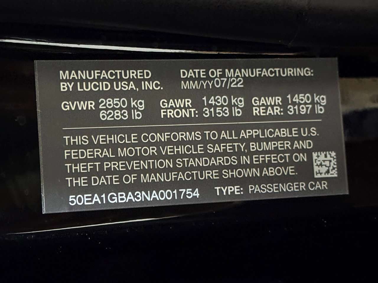 Used 2022 Lucid Air Grand Touring image 77