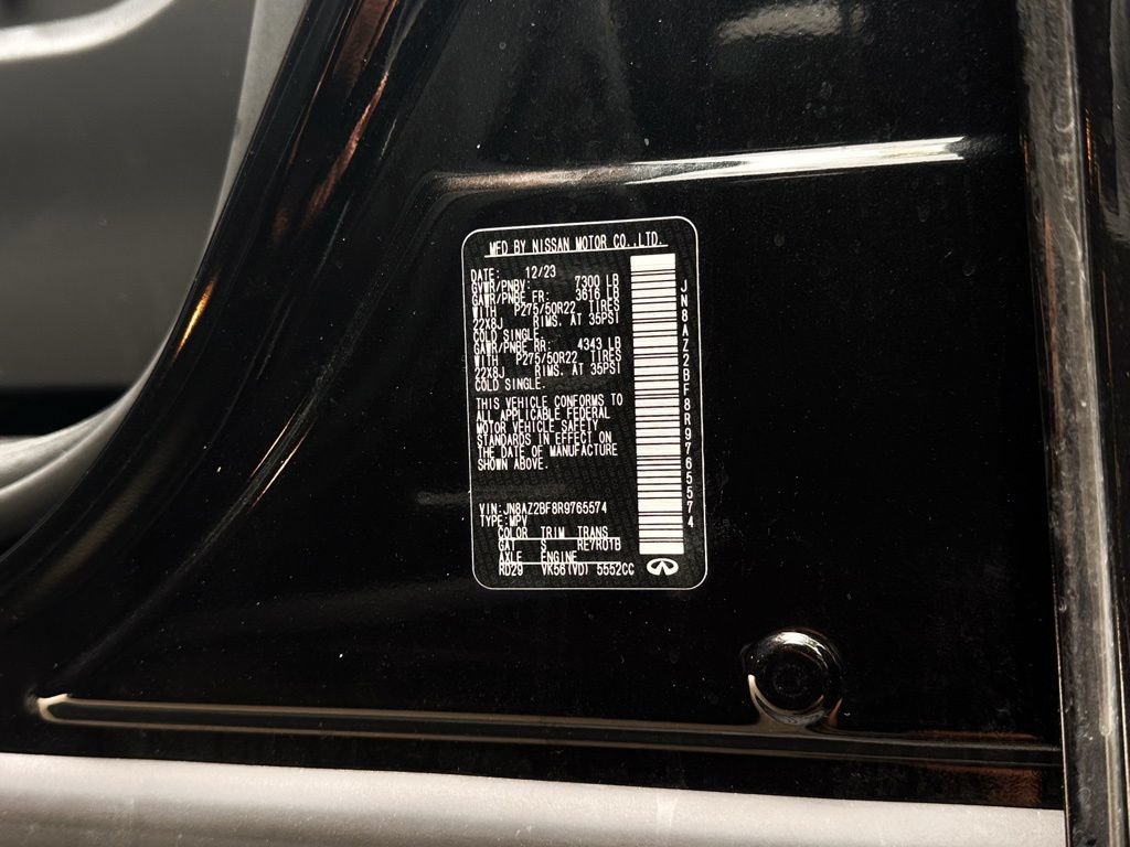 Used 2024 INFINITI QX80 Sensory w/ All-Season Package RWD image 31