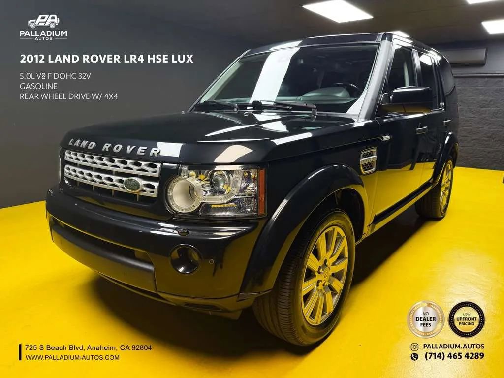Used 2012 Land Rover LR4 HSE LUX image 1