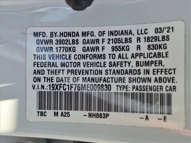 Used 2021 Honda Civic EX-L image 24