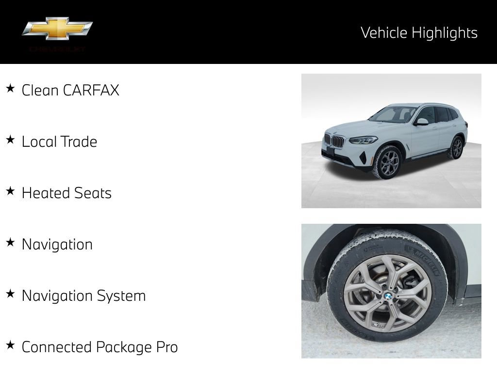 Used 2022 BMW X3 xDrive30i image 18