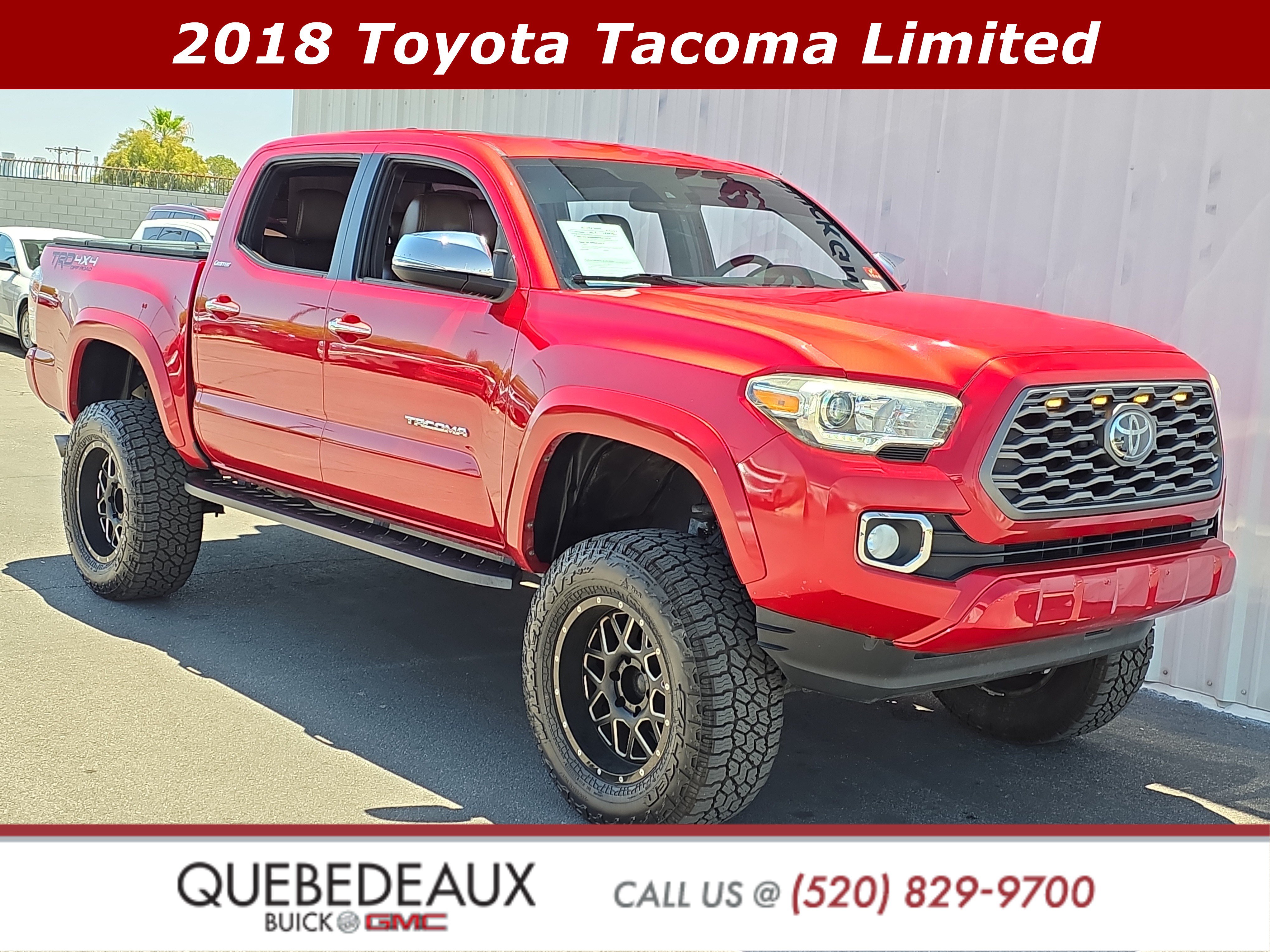Used 2018 Toyota Tacoma Limited AWD/4WD video 1