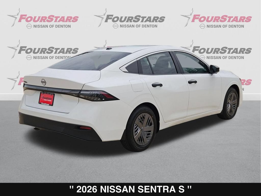 New 2026 Nissan Sentra S w/ Floor Mat Package FWD image 4