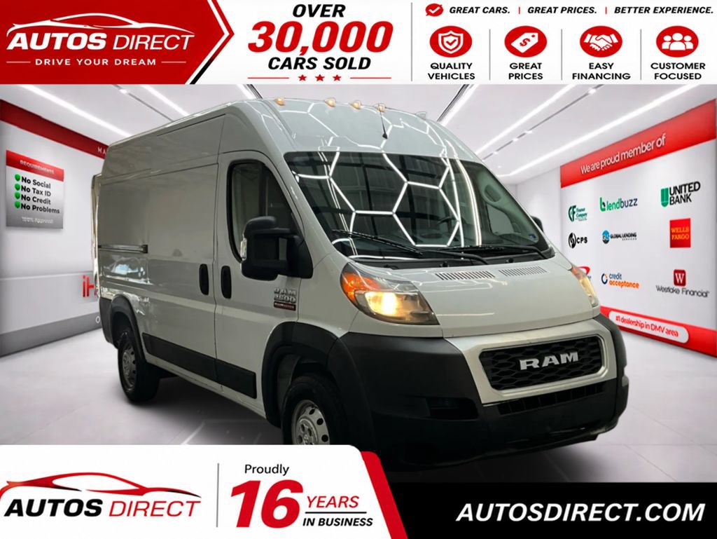 Used 2019 RAM ProMaster 2500