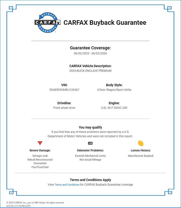 Used 2024 Buick Enclave Premium image 76
