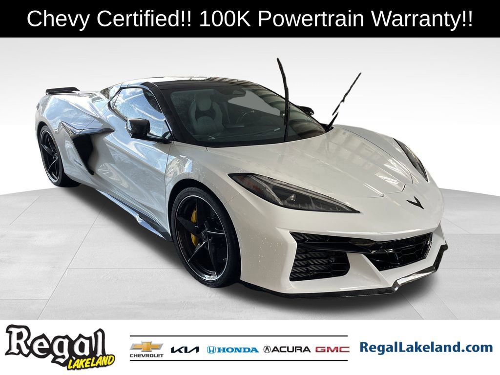 Certified 2025 Chevrolet Corvette E-Ray w/ Stealth Interior Trim Package image 1