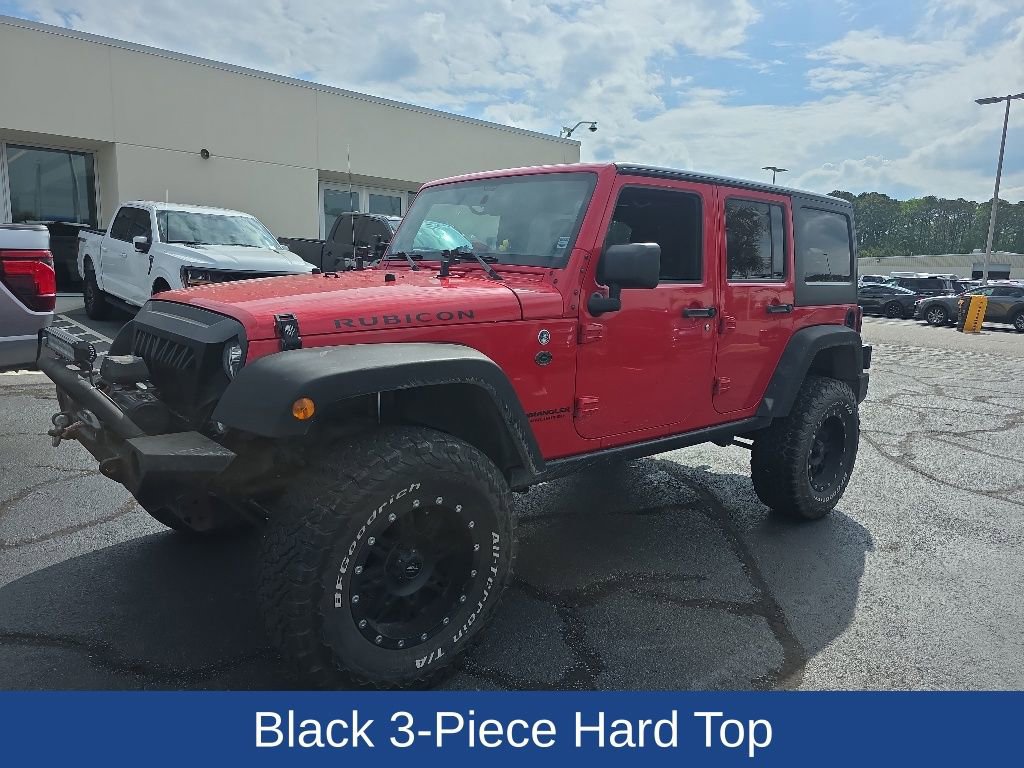 Used 2017 Jeep Wrangler Unlimited Rubicon w/ Max Tow Package AWD/4WD image 4