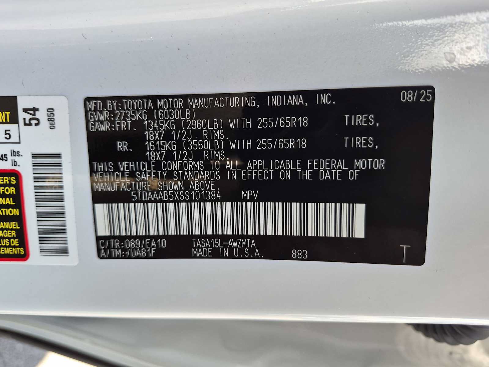 Used 2025 Toyota Grand Highlander AWD image 37