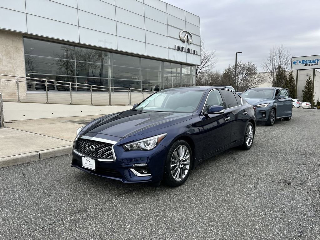 Certified 2022 INFINITI Q50 Luxe w/ Cargo Package image 4