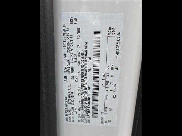New 2024 Ford Transit 250 Low Roof w/ Load Area Protection Package RWD image 27
