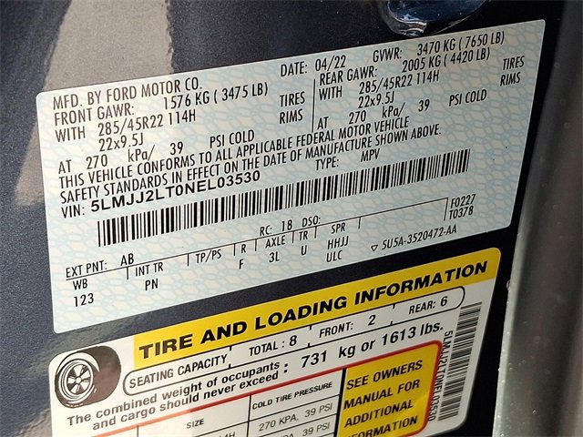 Used 2022 Lincoln Navigator Reserve image 27