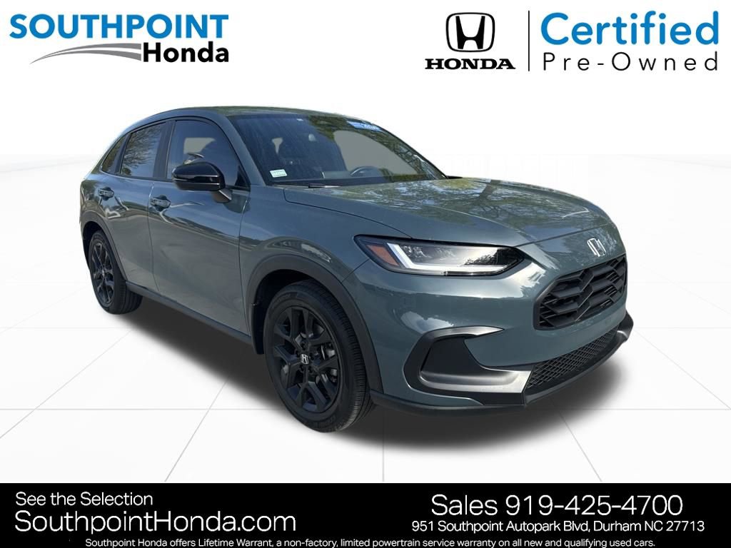 Certified 2024 Honda HR-V Sport