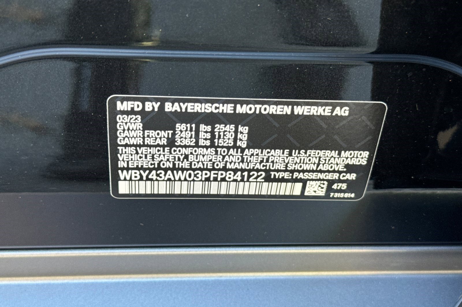 Certified 2023 BMW i4 eDrive35 w/ Premium Package RWD image 40