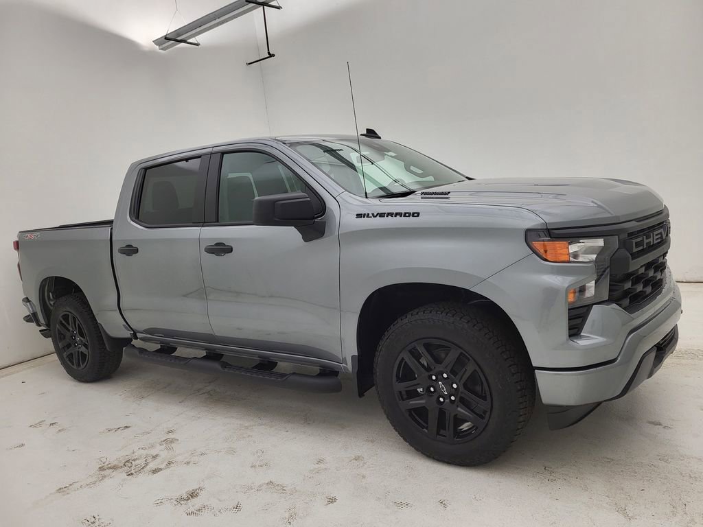 New 2026 Chevrolet Silverado 1500 Custom w/ Turbomax Blackout Package image 1