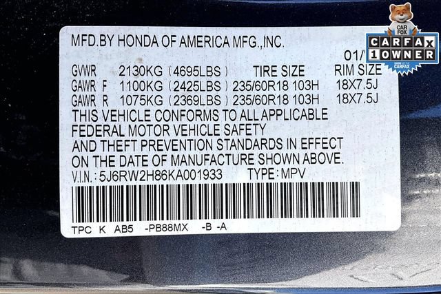Used 2019 Honda CR-V EX-L image 32