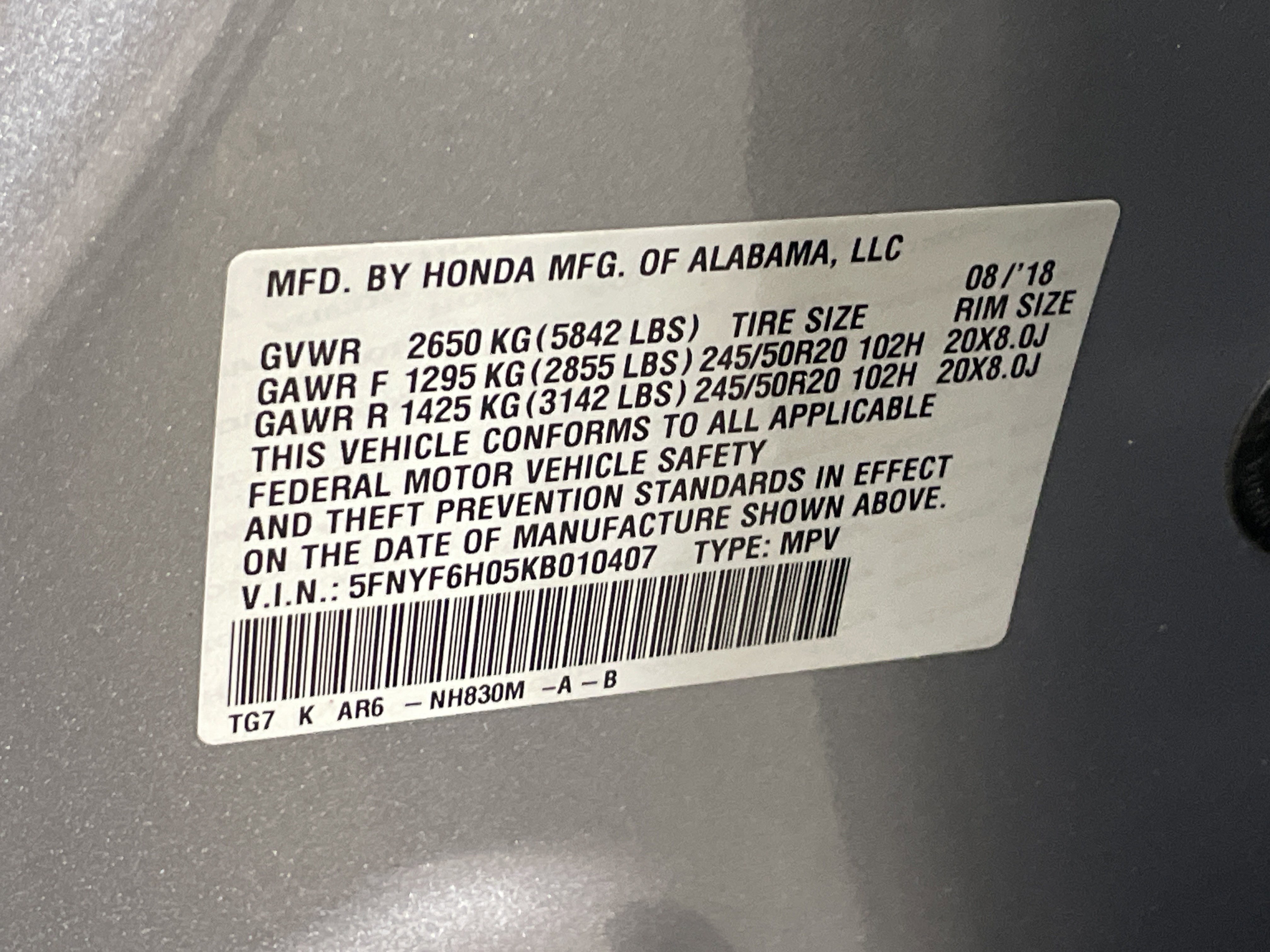 Used 2019 Honda Pilot Elite image 36