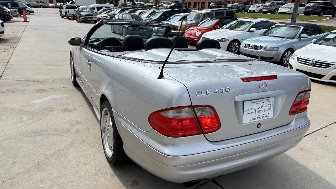 Used 2000 Mercedes-Benz CLK 430 Cabriolet image 29