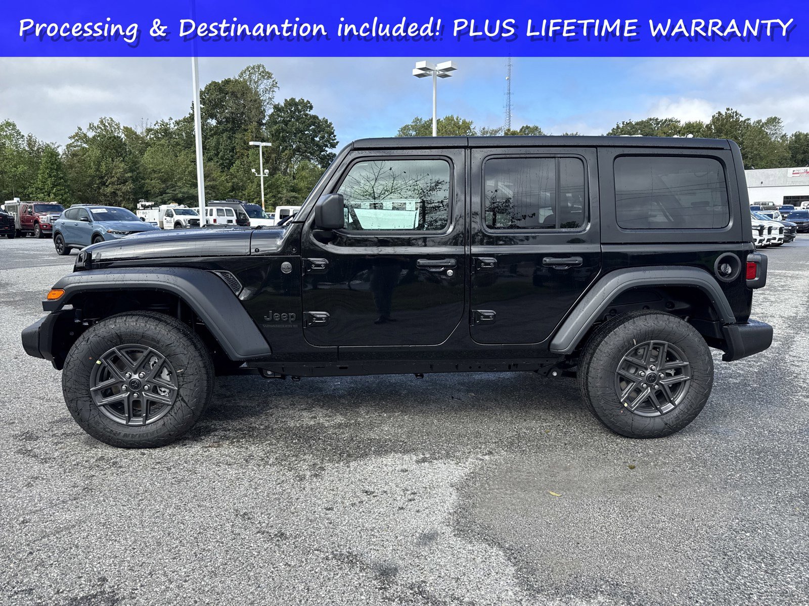 New 2025 Jeep Wrangler Unlimited Sport AWD/4WD image 6