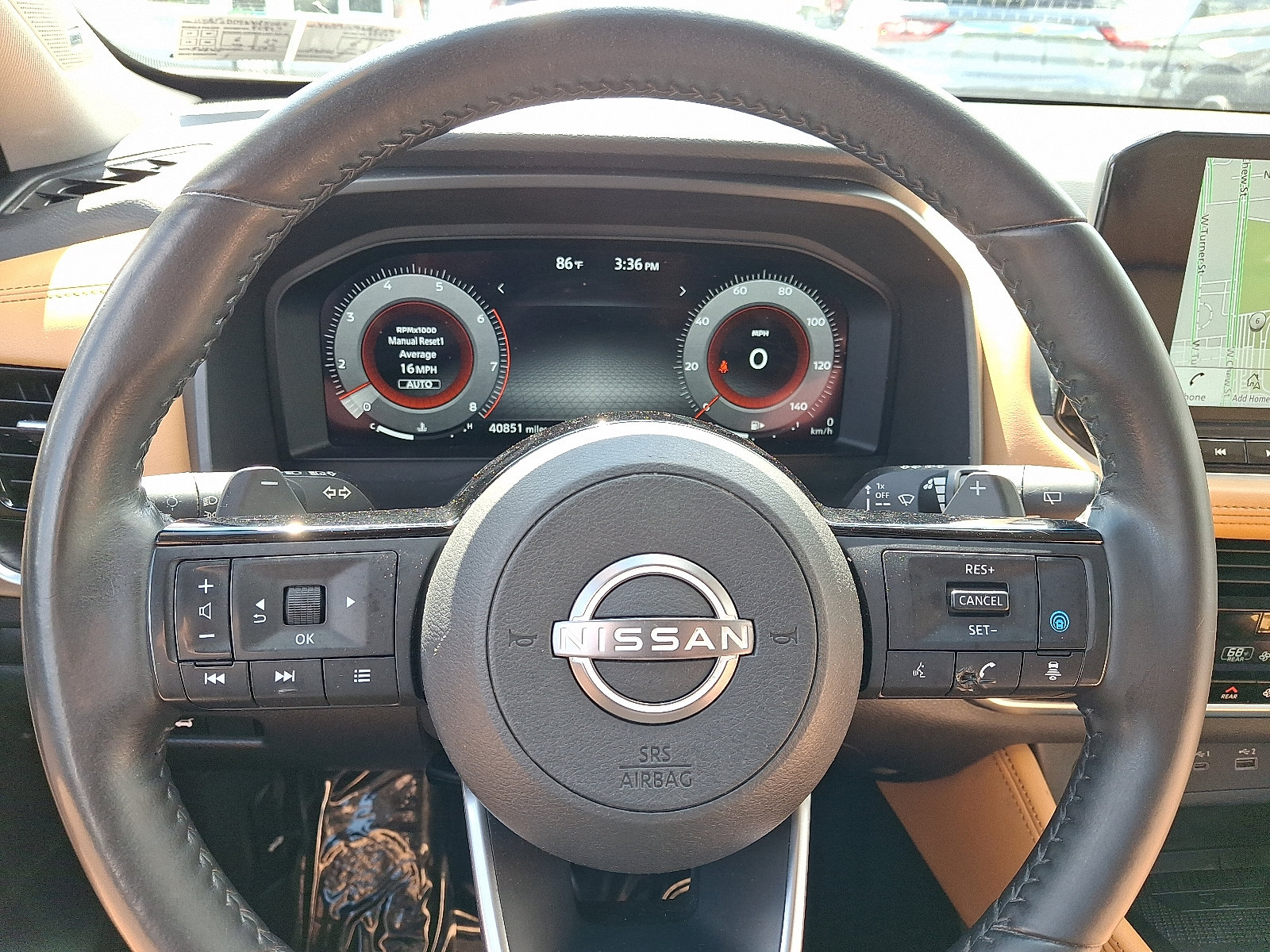 Used 2022 Nissan Rogue Platinum w/ Head-Up Display Package AWD/4WD image 21