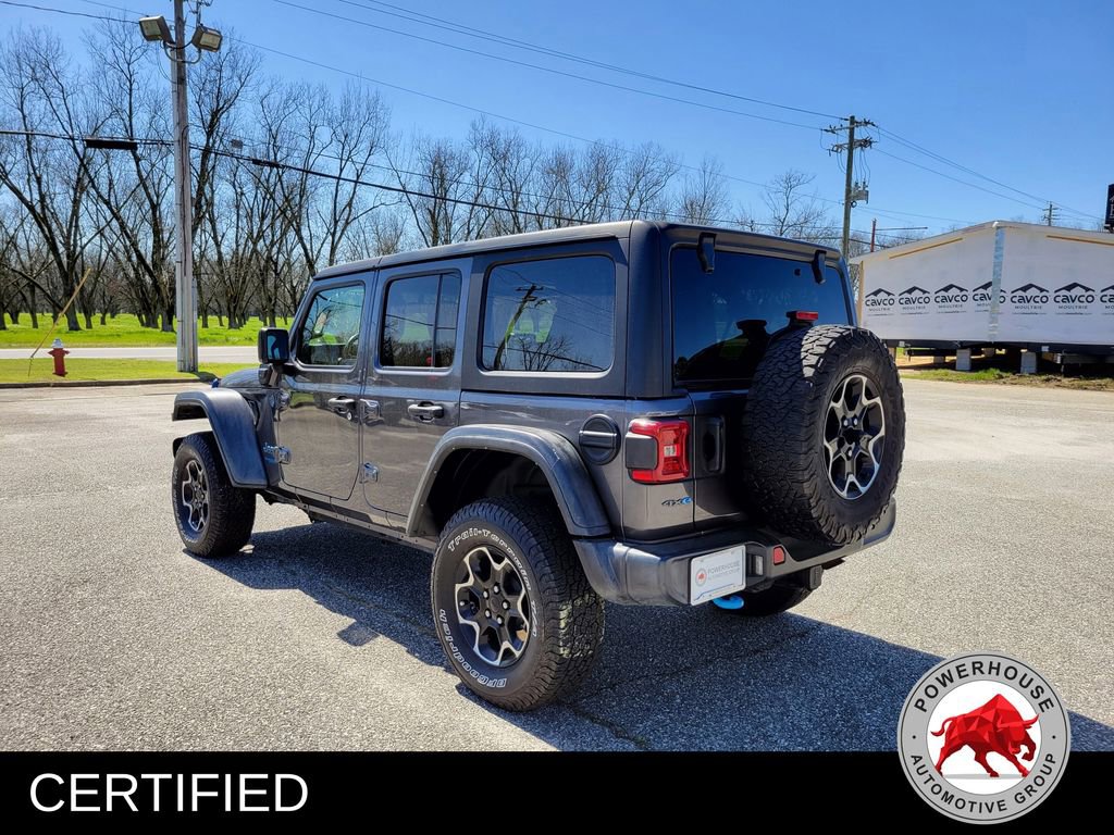 Used 2021 Jeep Wrangler Unlimited Rubicon 4xe w/ Dual Top Group image 4