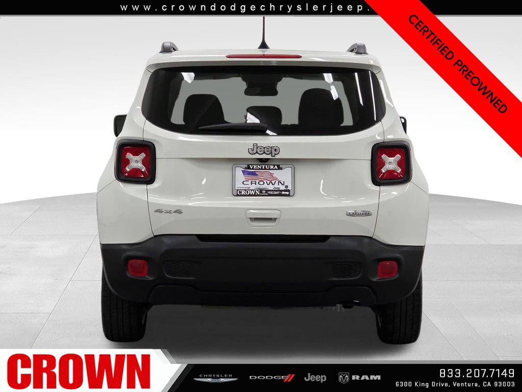 Certified 2020 Jeep Renegade Latitude w/ Cold Weather Group AWD/4WD image 6