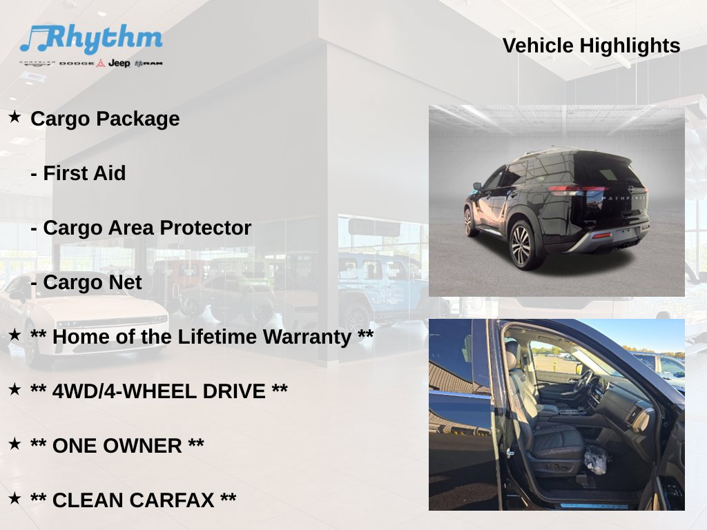 Used 2025 Nissan Pathfinder Platinum w/ Cargo Package AWD/4WD image 5