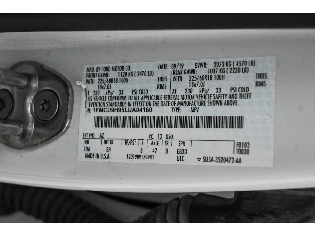 Used 2020 Ford Escape SEL AWD/4WD image 50