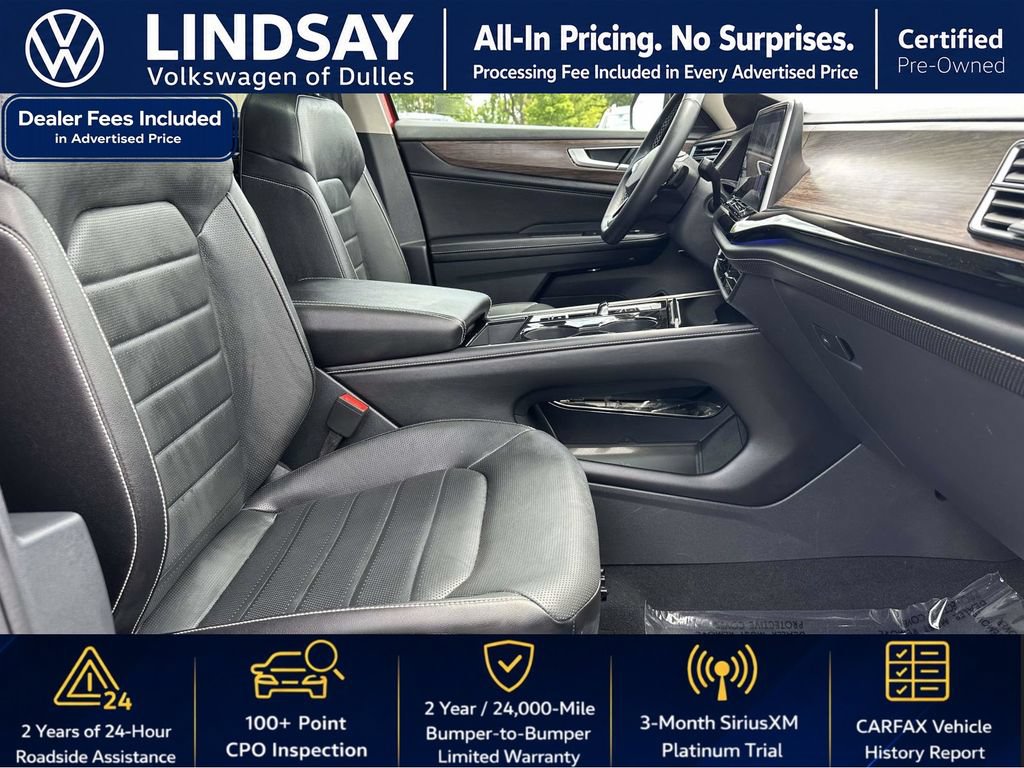 Used 2024 Volkswagen Atlas SEL AWD/4WD image 13