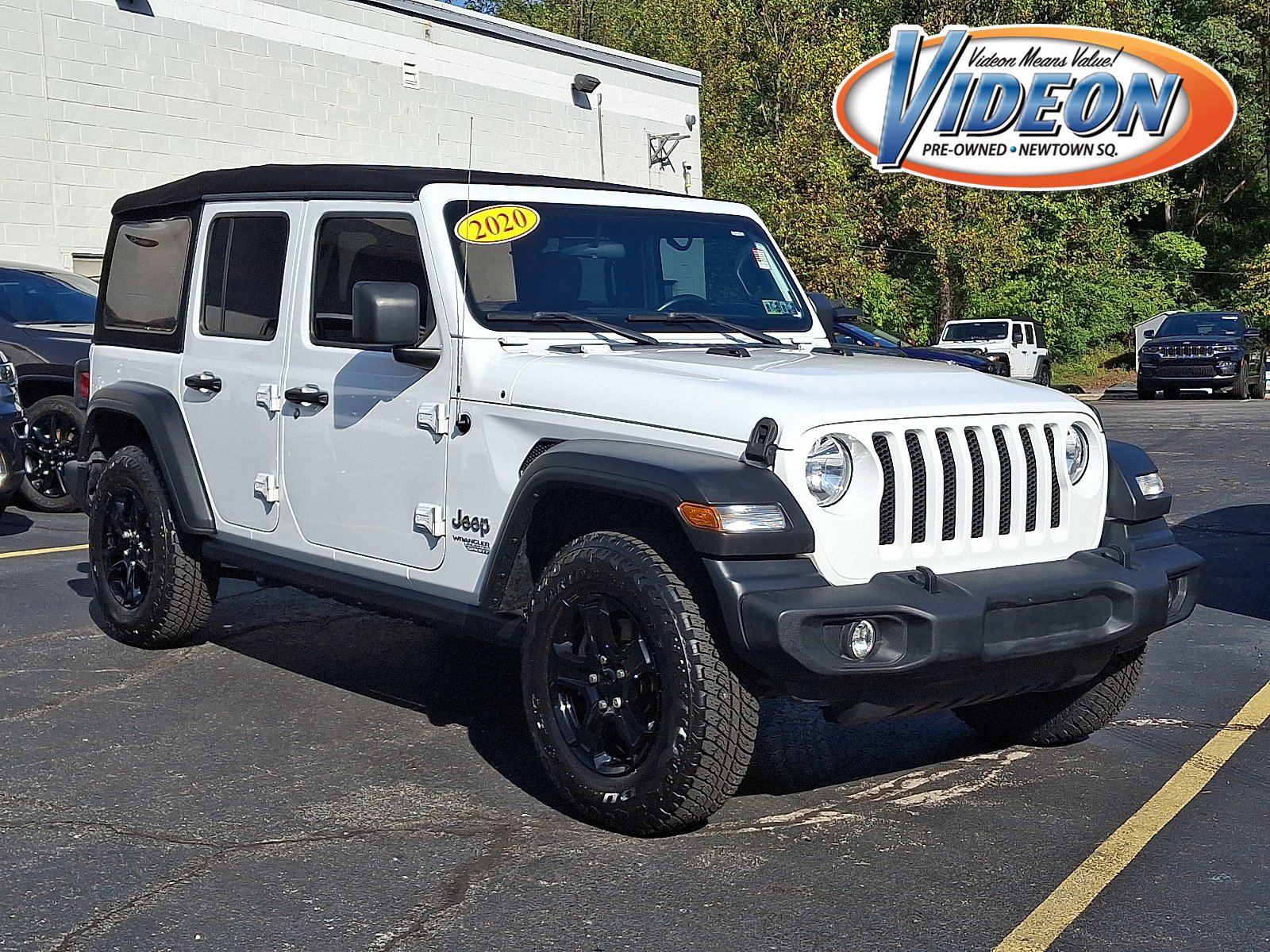 Certified 2020 Jeep Wrangler Unlimited Sport S