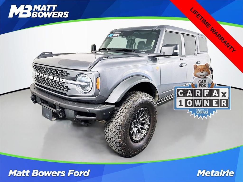 Certified 2022 Ford Bronco Badlands