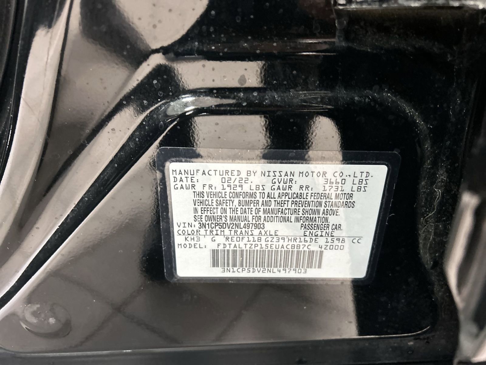 Certified 2022 Nissan Kicks SR w/ Premium Package FWD image 43