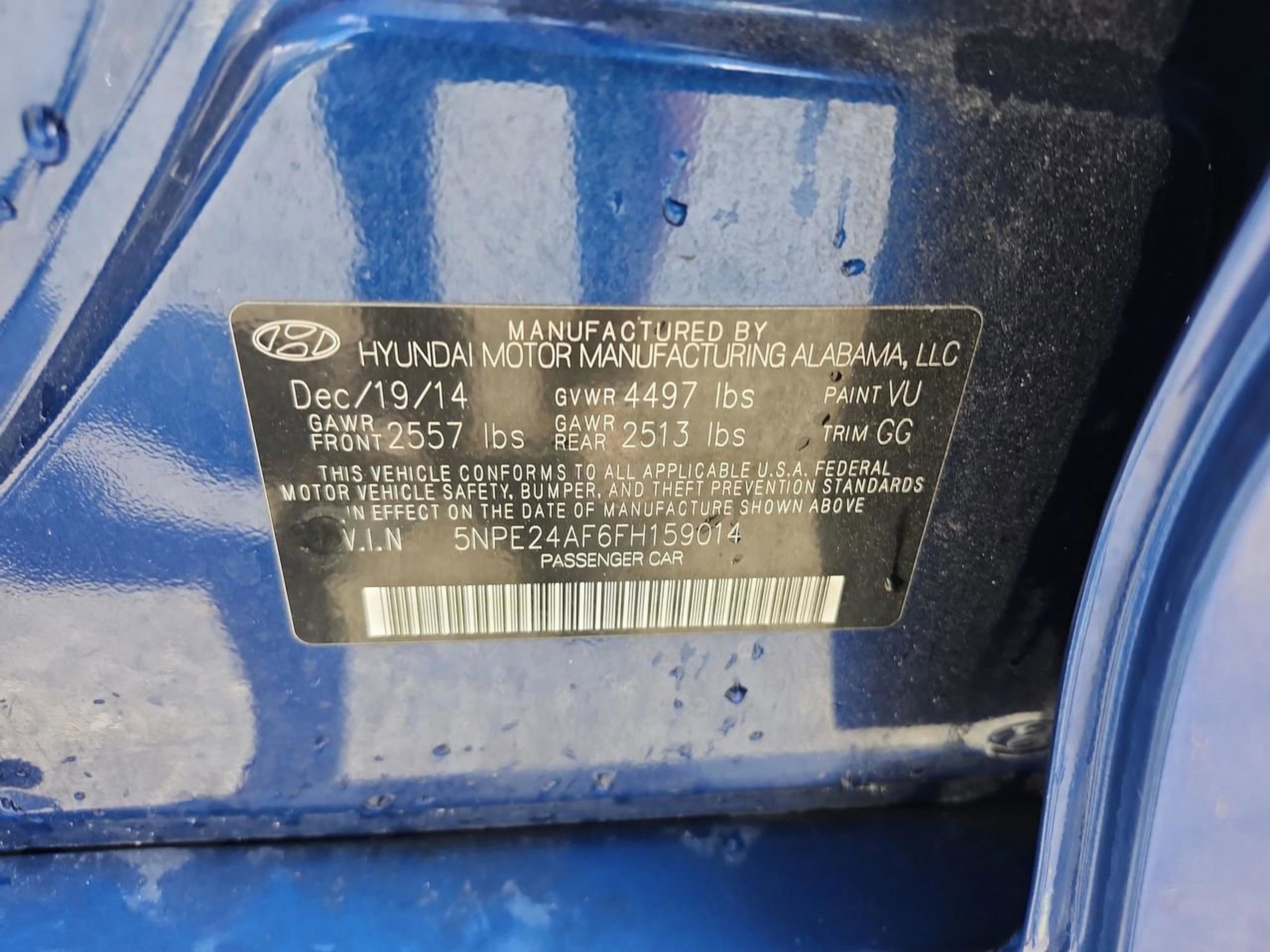 Used 2015 Hyundai Sonata SE w/ Option Group 09 image 19