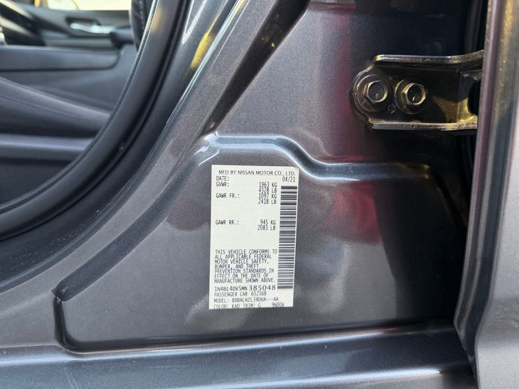 Used 2021 Nissan Altima 2.5 SV image 33