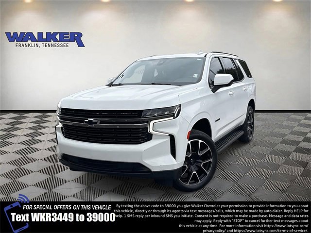 Used 2021 Chevrolet Tahoe RST w/ Max Trailering Package
