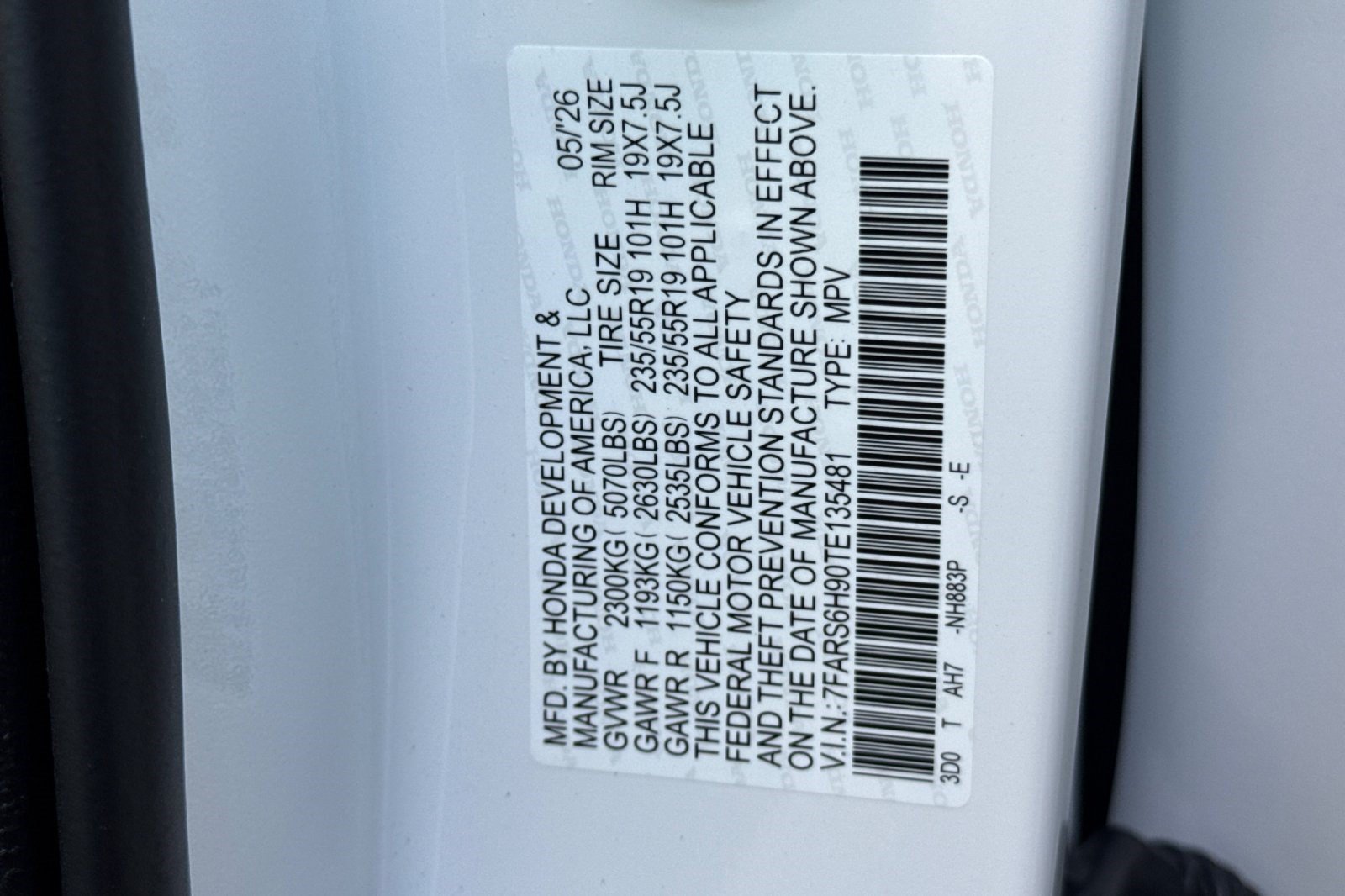 New 2026 Honda CR-V Sport Touring image 26