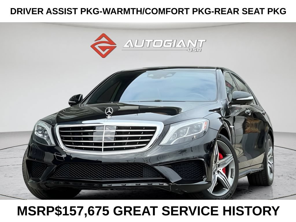 Used 2015 Mercedes-Benz S 63 AMG 4MATIC Sedan image 1