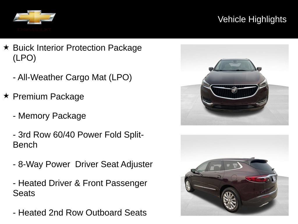 Used 2019 Buick Enclave Premium w/ Experience Buick Package AWD/4WD image 20