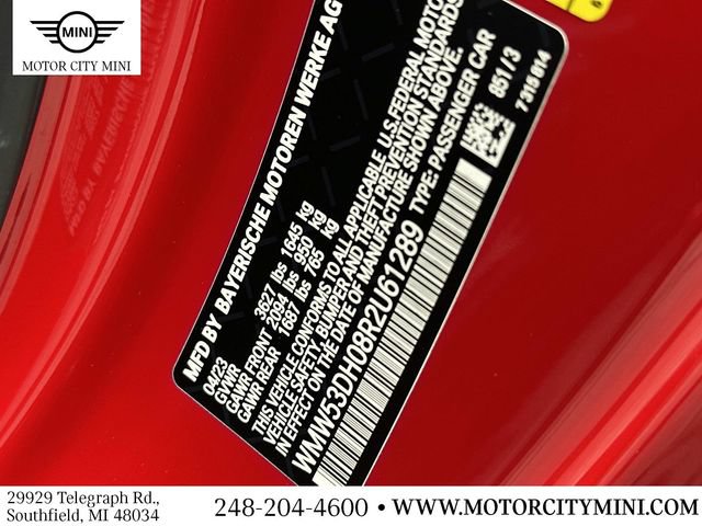 Certified 2024 MINI Cooper S FWD image 20