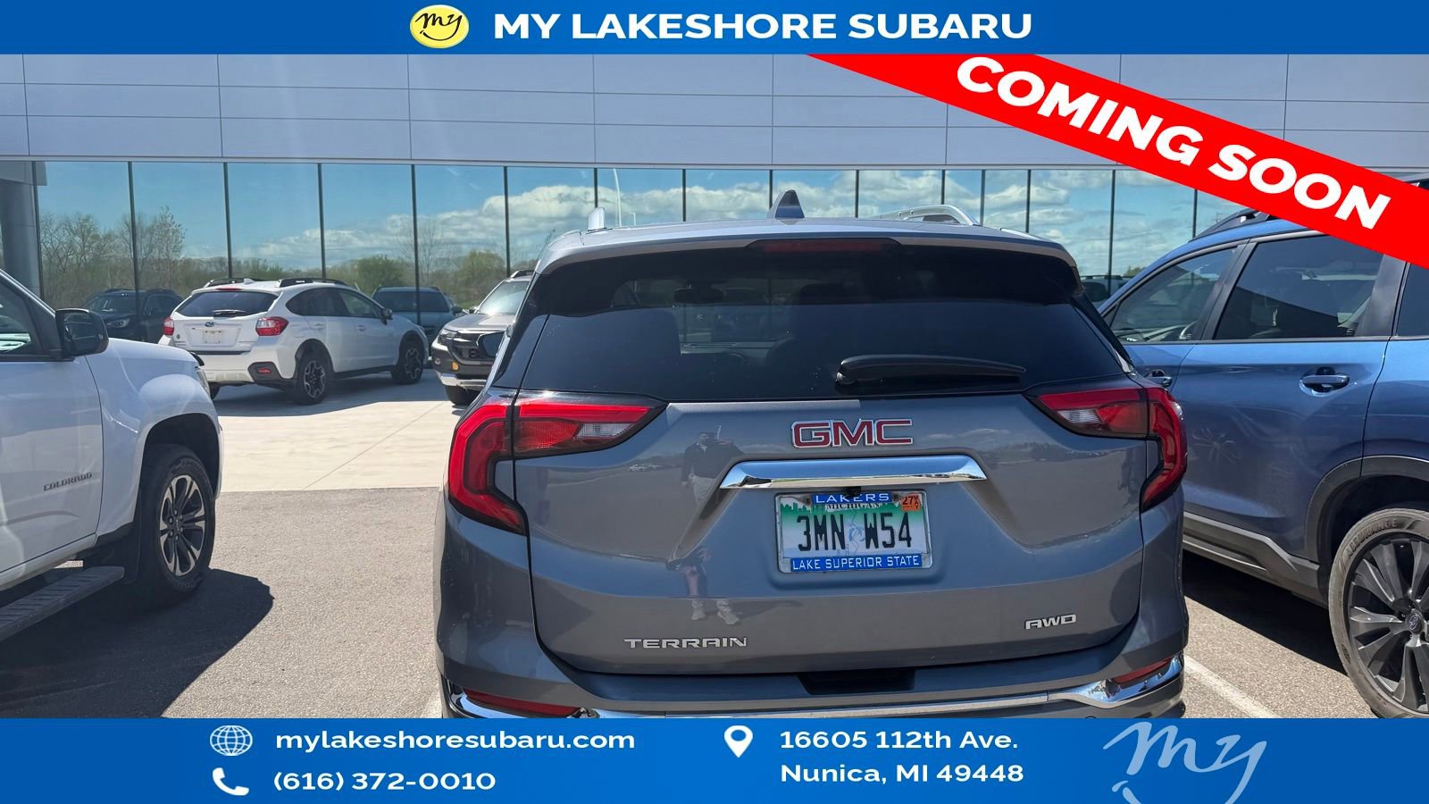 Used 2018 GMC Terrain Denali w/ Advanced Safety Package AWD/4WD image 8