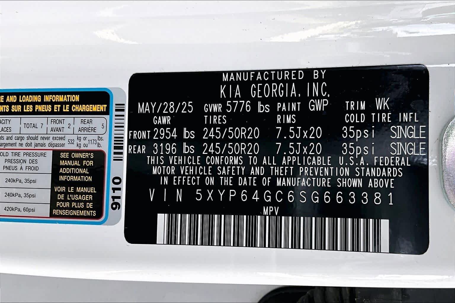 Used 2025 Kia Telluride S FWD image 34
