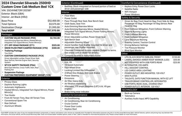 Used 2024 Chevrolet Silverado 2500 Custom w/ Custom Value Package AWD/4WD video 2