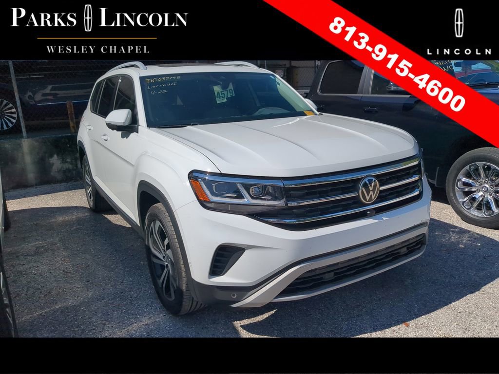 Used 2021 Volkswagen Atlas SEL Premium AWD/4WD image 2