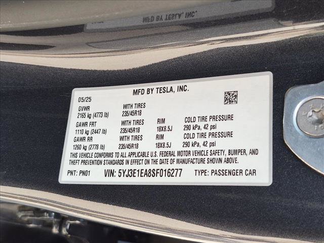 Used 2025 Tesla Model 3 Long Range RWD image 25