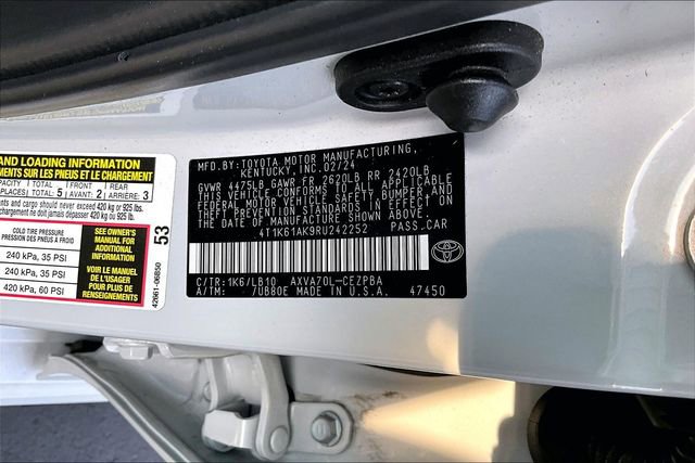 Used 2024 Toyota Camry XSE image 19