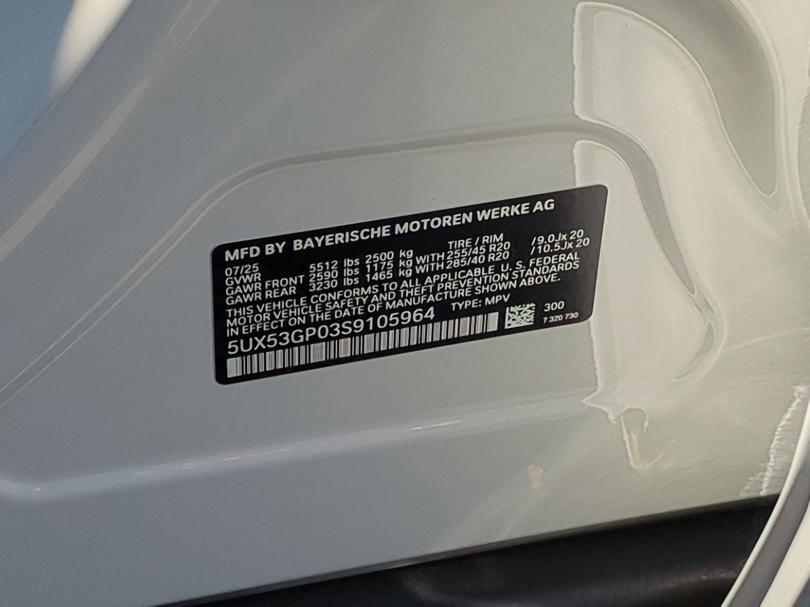 Certified 2025 BMW X3 xDrive30i w/ Premium Package image 33