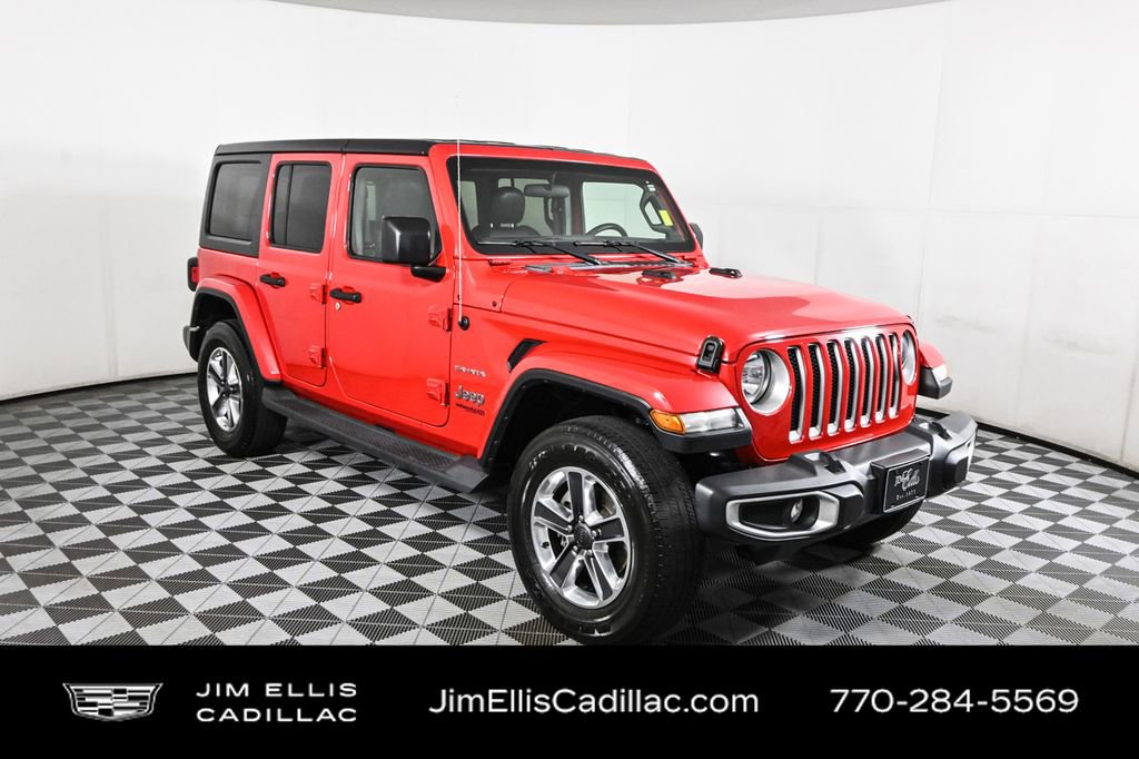 Used 2020 Jeep Wrangler Unlimited Sahara image 25