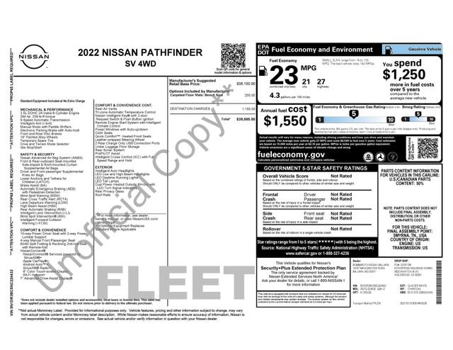 Used 2022 Nissan Pathfinder SV AWD/4WD image 32