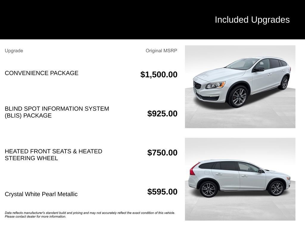 Used 2018 Volvo V60 T5 Cross Country w/ Convenience Package image 10