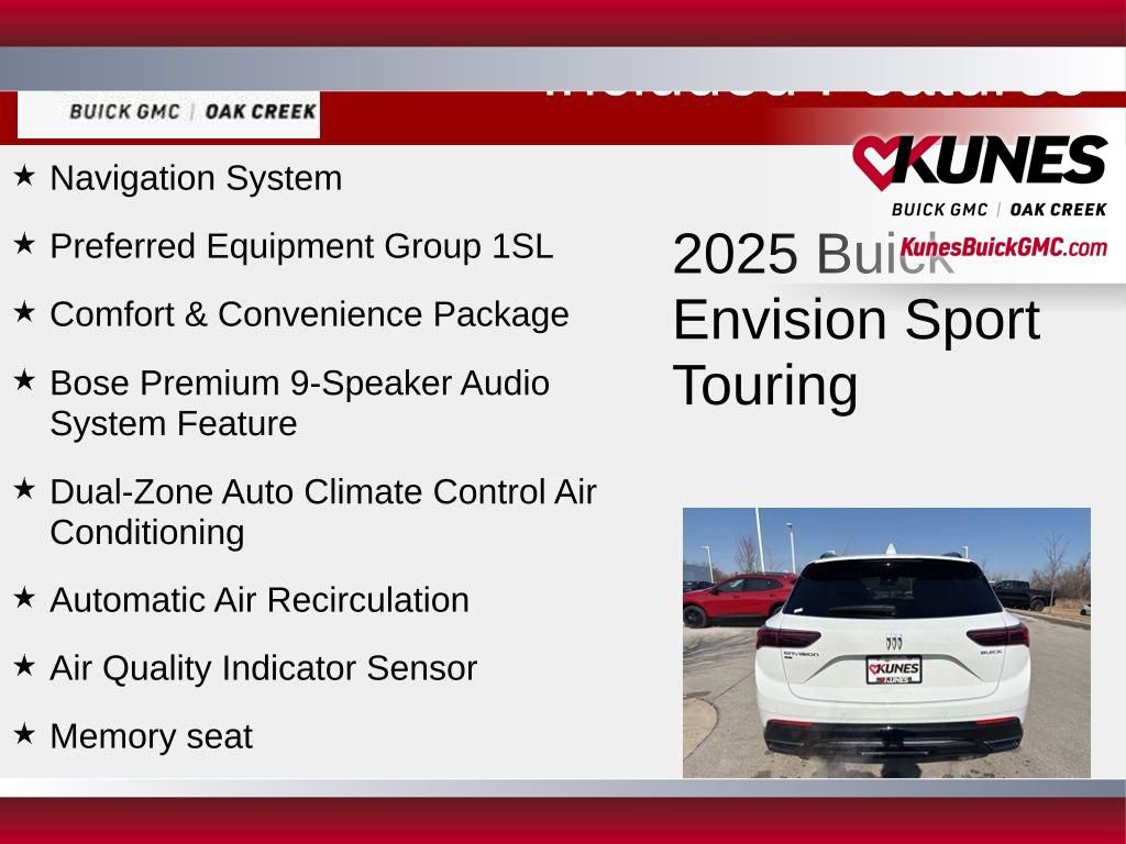 New 2025 Buick Envision Sport Touring image 3